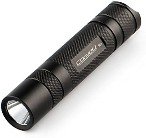 Convoy S2+ Nichia 365nm UV LED 1Mode OP Reflector Latarka