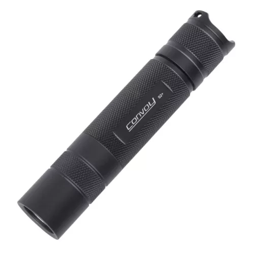 Convoy S2+ Nichia 365nm UV LED 1Mode OP Reflector Latarka