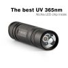 Convoy S2+ Nichia 365nm UV LED 1Mode OP Reflector Latarka