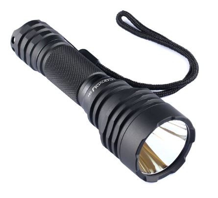Convoy szary C8+ z podczerwienią LED, 850nm 