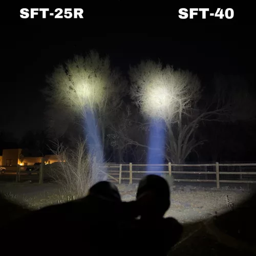 Convoy C8+ z diodą LED SFT40, 2000 lumenów, zasięg 700 m