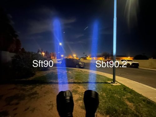 Latarka Convoy L21B z diodą SFT90 (5000 lumenów, zasięg ok. 1000 m)