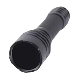   Latarka Convoy M21A UV 365 nm 21700 z diodą SBT-10X-UV i zamontowanym filtrem ZWB2