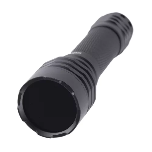 Latarka Convoy M21A UV 365 nm 21700 z diodą SBT-10X-UV i zamontowanym filtrem ZWB2