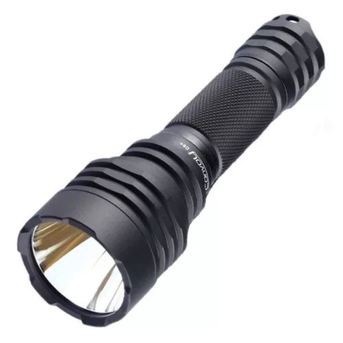 Latarka Convoy C8+ F45R LED, 3000 K, ciepłe światło, 12 trybów, 2500 lumenów i zasięgiem 1200 m