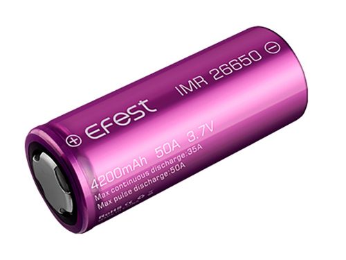 Efest Purple IMR.26650 z 4200mAh, 3,7V, akumulator litowo-jonowy (High Drain)
