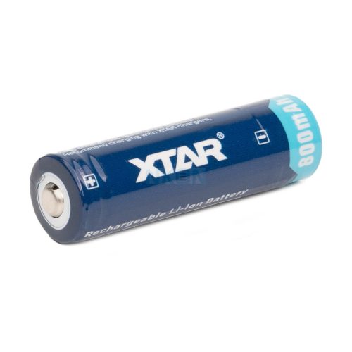 Xtar 14500 - 800 mAh 3.6 V chroniony akumulator litowo-jonowy