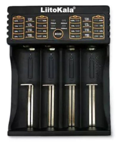 LiitoKala Lii - 402 Ładowarka - Czarny USB