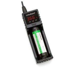   LiitoKala Lii-S1 Inteligentny wyświetlacz LCD Ładowarka baterii USB do 18650 26650 14500 21700 Battery