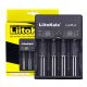 LiitoKala Lii - Ładowarka do akumulatorów litowo-jonowych PL4 - Black EU Plug