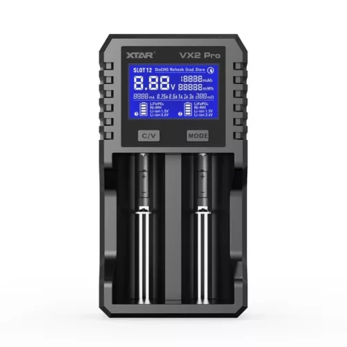 XTAR VX2 Pro inteligentna ładowarka i tester pojemności