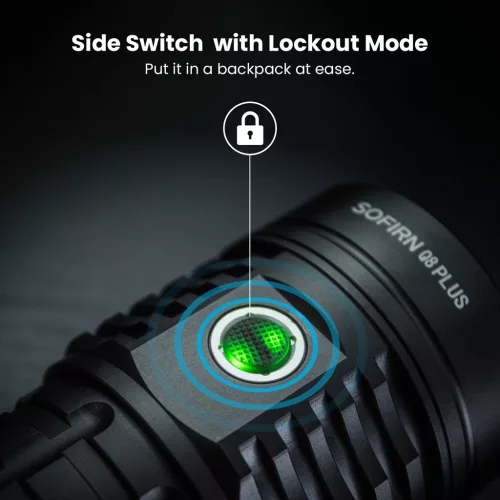 Sofirn Q8 Plus Mocna latarka 16000 Lumen USB