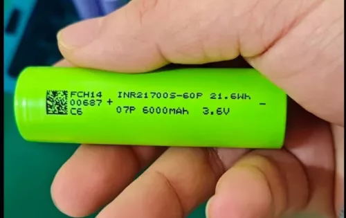 Ogniwo akumulatorowe Linkdata 21700S-60P o pojemności 6000mAh i ciągłym prądzie 60A