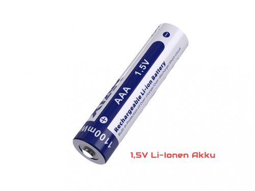 Xtar AAA 1200mWh 1.5V Akumulator litowo-jonowy chroniony nikiel litowo-niklowy Manganowy tlenek kobaltu (LiNiCoMnO2)