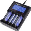 XTAR VC4 LCD ekran Ładowarka baterii USB do 18650 26650 14500 Battery
