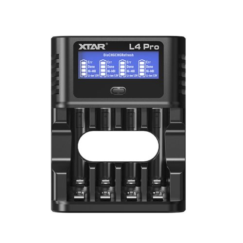  Inteligentna ładowarka XTAR L4 Pro do akumulatorów AA/AAA 1,2V NI-MH i 1,5V litowych
