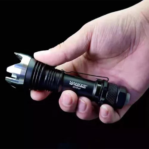 Manker Striker LUMINUS SFT40 LED Zdejmowana osłona typu SS Strike Tactical Flashlight Max 500 Meters Latarka o pojemności 2600mAh OTG 18650