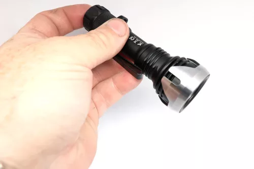 Manker Striker LUMINUS SFT40 LED Zdejmowana osłona typu SS Strike Tactical Flashlight Max 500 Meters Latarka o pojemności 2600mAh OTG 18650