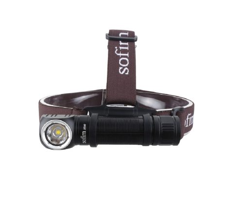 Sofirn HS40 Reflektor ładowany, Super jasna dioda LED SST40 o wysokiej mocy, maksymalnie 2000lm zasilany baterią 18650, reflektor z wbudowanym portem USB-C