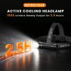 Hybrydowa latarka czołowa Sofirn HS45 3200 lumenów z aktywnym systemem chłodzenia wentylatorem