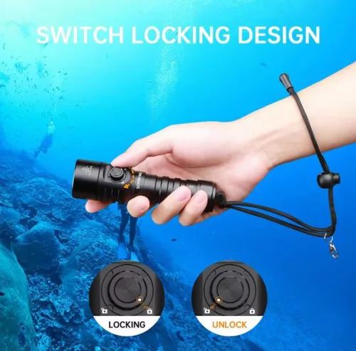 SOFIRN SD06 Latarka do nurkowania 3200lm Mocna latarka do nurkowania LED SFT70