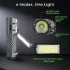 Latarka EDC Wurkkos HD05 4 w 1 – 3100 lm, 335 m, UV, światło czerwone, obrotowe światło boczne