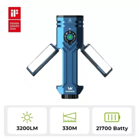 Wurkkos HD02 Pro 5 w 1 – wielofunkcyjna latarka robocza