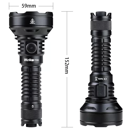 Latarka taktyczna Wurkkos TD01 Powerful 2200LM/1039M