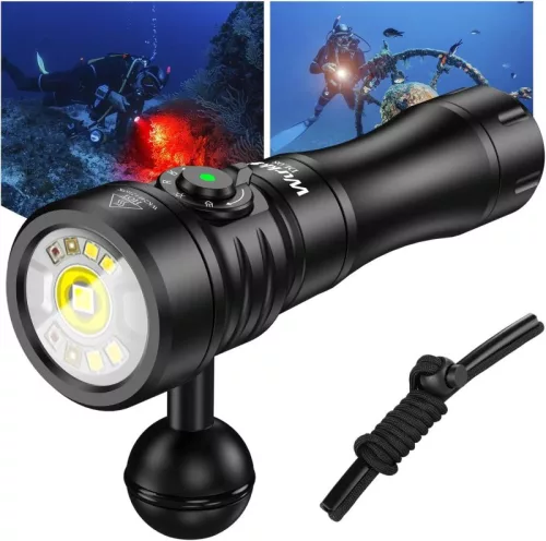 Latarka do nurkowania Sofirn SD01 Scuba Diving z magnetycznym przełącznikiem sterowania