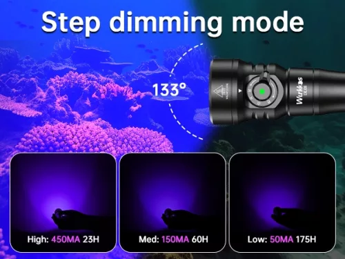 Latarka do nurkowania Sofirn SD01 Scuba Diving z magnetycznym przełącznikiem sterowania