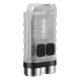 BORUiT V3 LED Keychain Przenośna latarka robocza Światło robocze Typ-C Ładowalna mini latarka z magnesem UV Camping Pocket Lantern