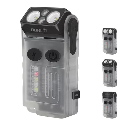 BORUiT V20 EDC breloczek latarka