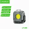 Latarka robocza LiitoKala LF-986 Mini LED+COB 500LM z portem ładowania Type-C 5V1A, wbudowana bateria 1200mAh