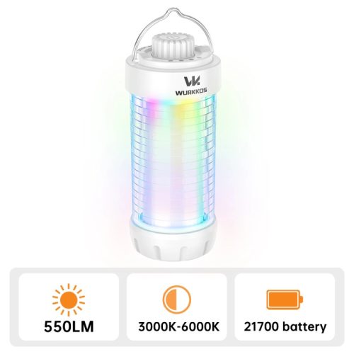 Wurkkos CL01 lampa campingowa, regulacja barwy, power bank, RGB
