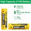  Bateria litowo-jonowa Vapcell F60 21700 6000mah