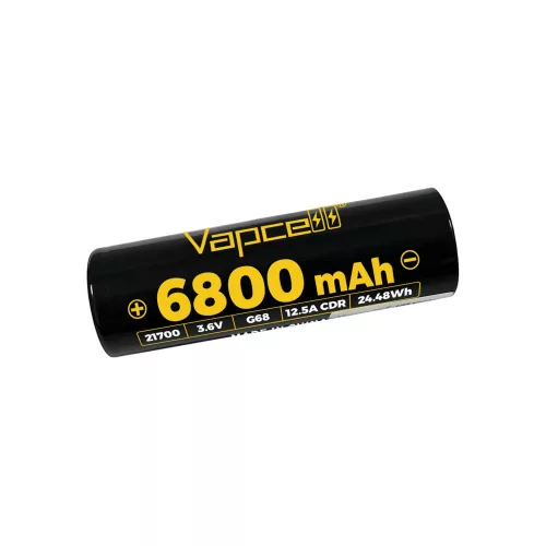 Vapcell G68 21700 6800mAh akumulator 3,6V 12,5A