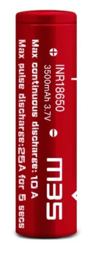 Bateria Vapcell 18650 M35 3500mAh 10A/25A