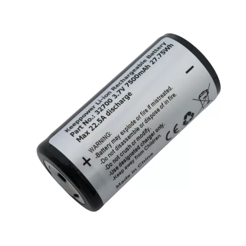 Keeppower 32700 – 7500 mAh – 3,6 V – max. 22,5 A akumulator Li-ion ładowalny bez zabezpieczenia