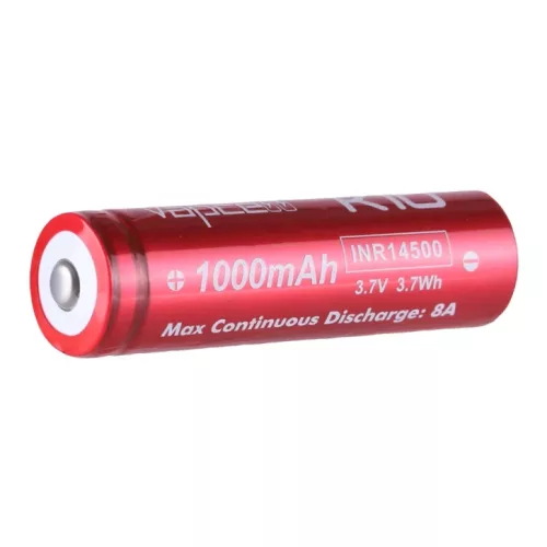 Vapcell K10 INR14500 1000mAh 8A akumulator Li-ion ładowalny BUTTON TOP