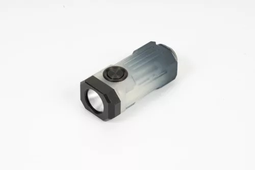 WUBEN E2 Mini latarka EDC na brelok – 150 lumenów, ładowanie USB-C, magnetyczna, czerwono-niebieskie światło sygnalizacyjne