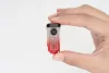WUBEN E2 Mini latarka EDC na brelok – 150 lumenów, ładowanie USB-C, magnetyczna, czerwono-niebieskie światło sygnalizacyjne - Czerwony