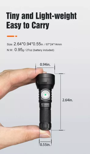 Latarka LUMINTOP GT NANO v3 EDC